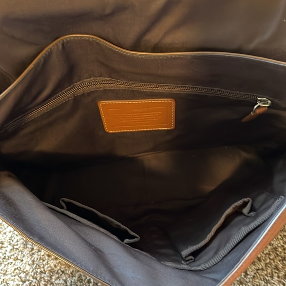 16” Coach Men’s Messenger Map Bag - Picture 6 of 7